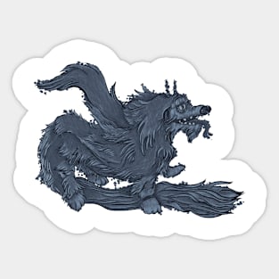 Fluff the Dragon Sticker